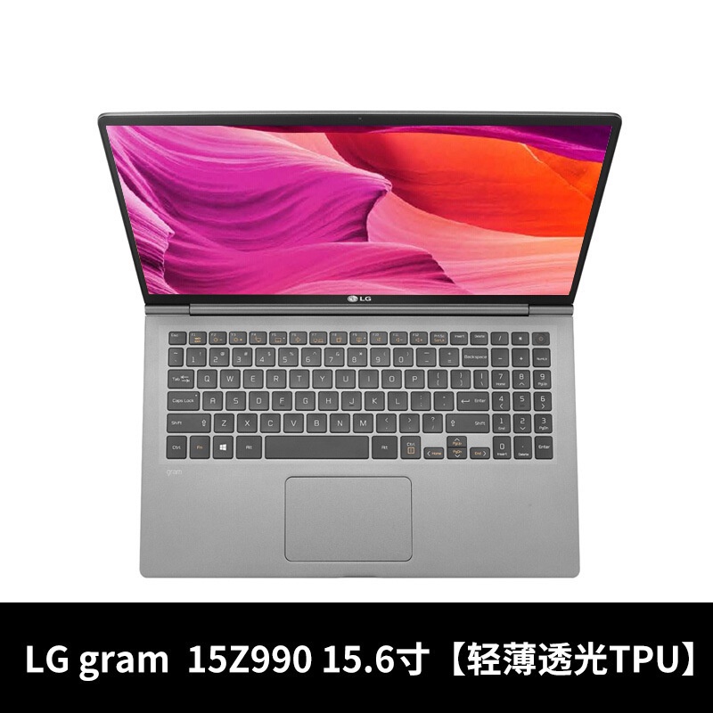 Ốp Lưng Chất Liệu TPU Trong Suốt Cho LG Gram 14 Z980 2020 17 / 15 / 13.3 Inch