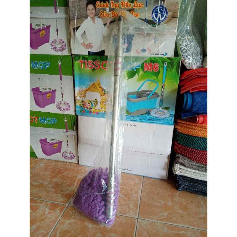 cây lau nhà 360 inox thái lan