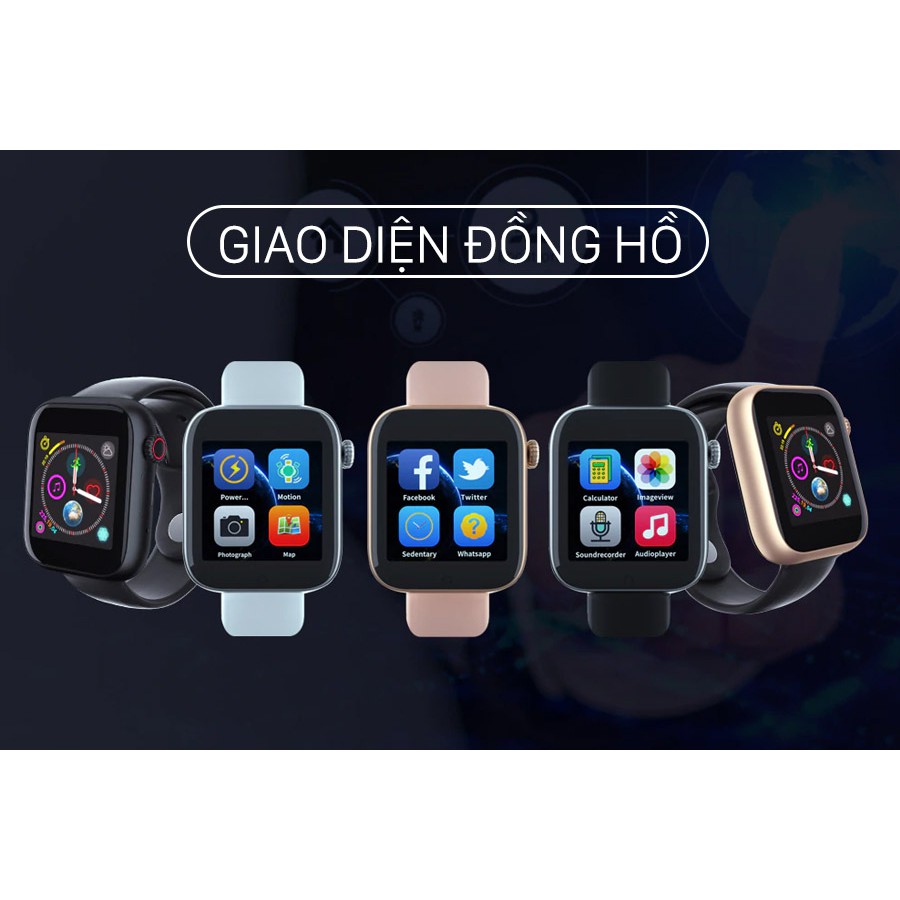 ĐỒNG HỒ THÔNG MINH ĐA CHỨC NĂNG THẾ HỆ MỚI Z6 – GIỐNG APPLE WATCH