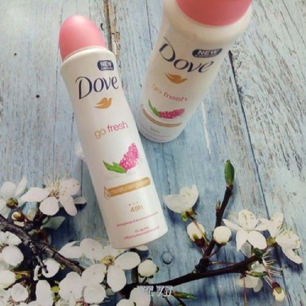 Xịt Khử Mùi Dove 150ml Go Fresh Lựu Nhập Khẩu Châu Âu.