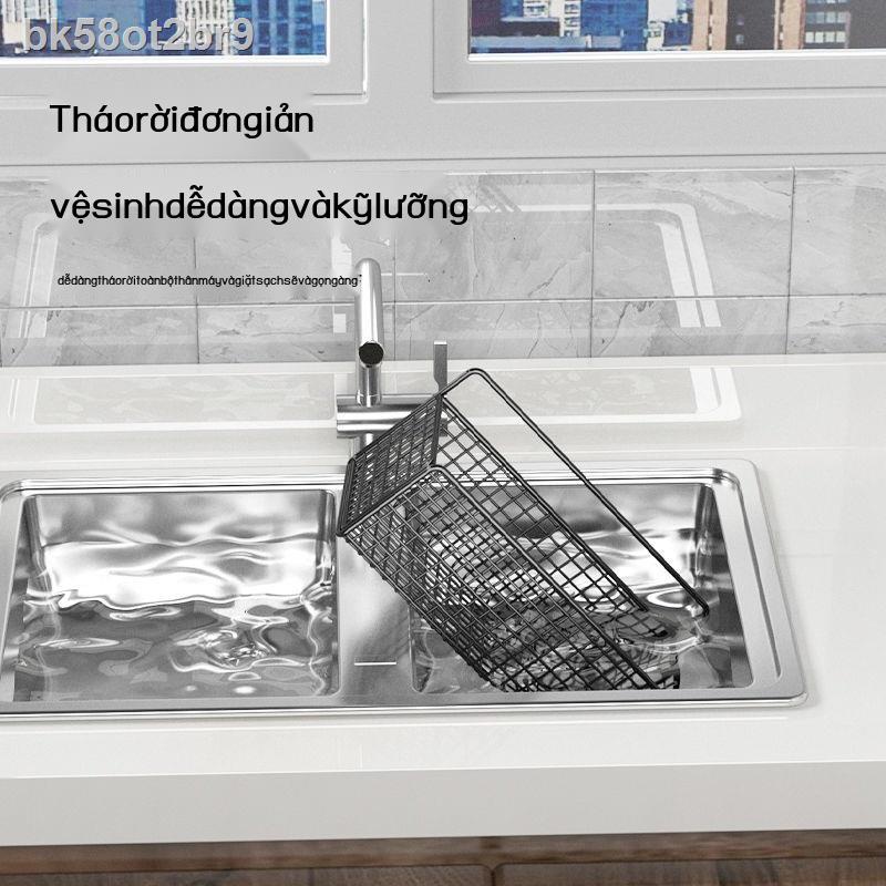 [GIÁ SỈ] bk58ot2br9Giá nhà bếp hành gừng tỏi gia vị lưu trữ đồ tạo tác treo tường kệ thoát nước giỏ đựng rau