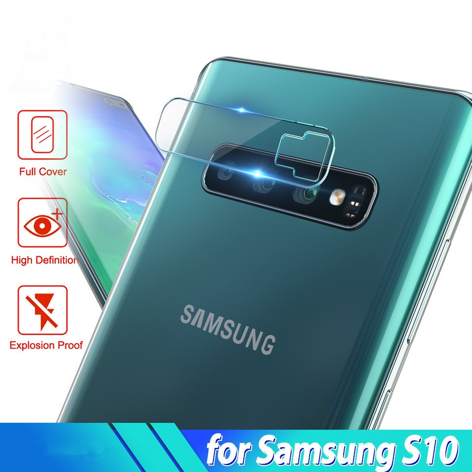 Camera Lens Soft Fiber Tempered Glass For Samsung Galaxy S8 S10 S10e S9 S7Edge S7 S10-5G S6 S6Edge Plus S20 Camera Glass Protector Film