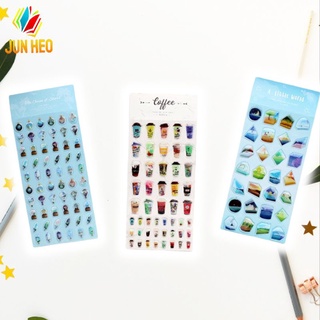 Sticker dán in 3D dập nổi siêu cute [vvpgiare.offical]