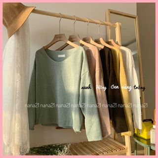 Áo len mỏng nhiều màu