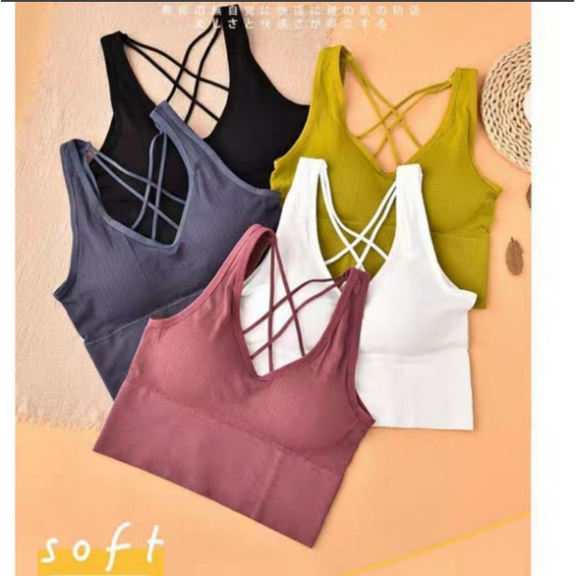 mẫu mới*Áo Bra Tập Gym ,Yoga Đan Dây Sau Lưng Sexy Đủ màu 8088 | WebRaoVat - webraovat.net.vn