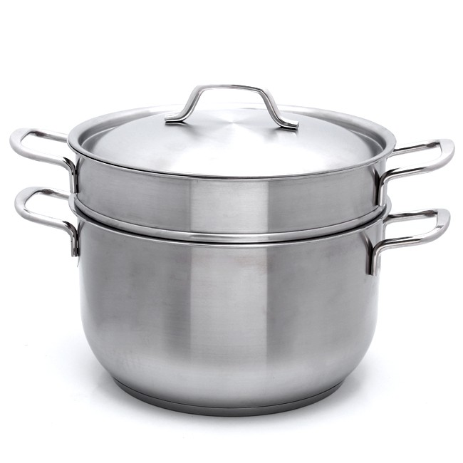 Bộ nồi xửng hấp Inox 3 đáy Fivestar 24cm dùng cho bếp từ