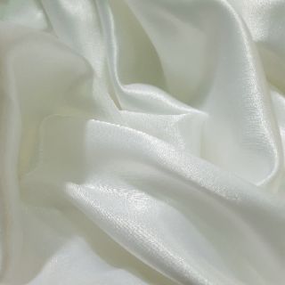 Vải phi trắng kem 61