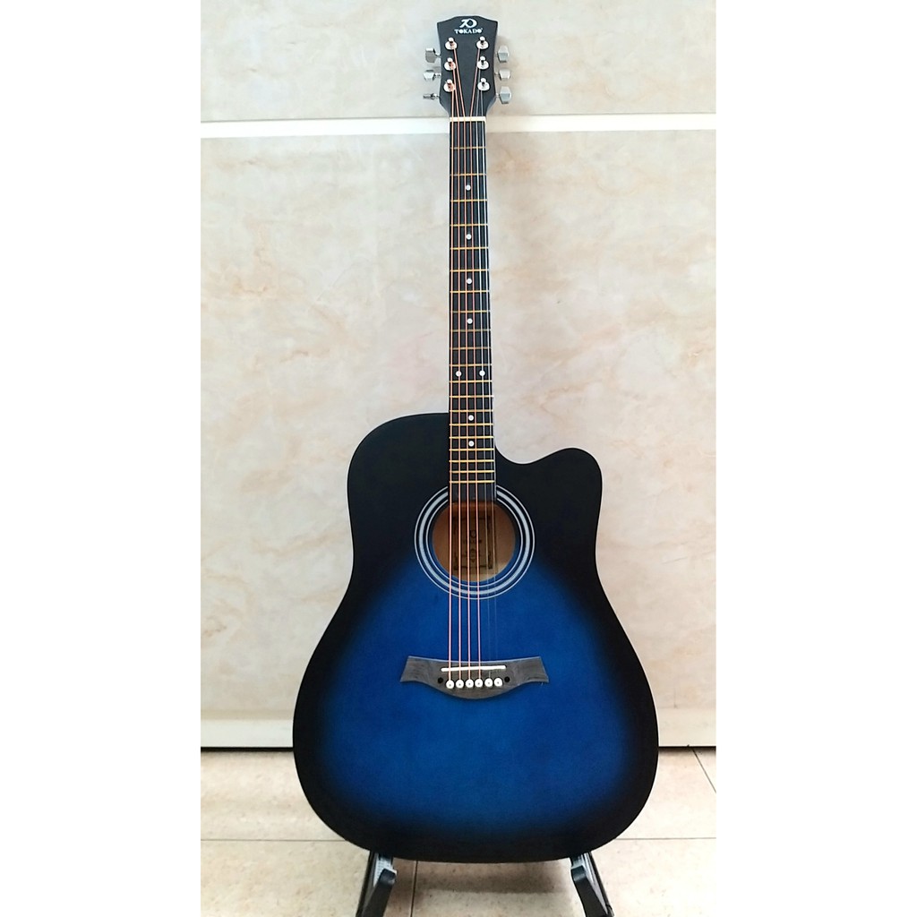 [Guitar giá rẻ] Đàn ghita Acoustic Tokado T-80C - Acoustic guitar Tokado T80C (Tặng kèm bao và Pick gảy)