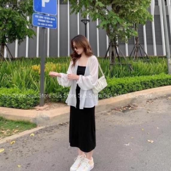 Áo khoác mỏng tay bo