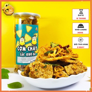 Cơm cháy lắc khô gà 300g bee funtood - siêu ngon, siêu giòn, đậm vị