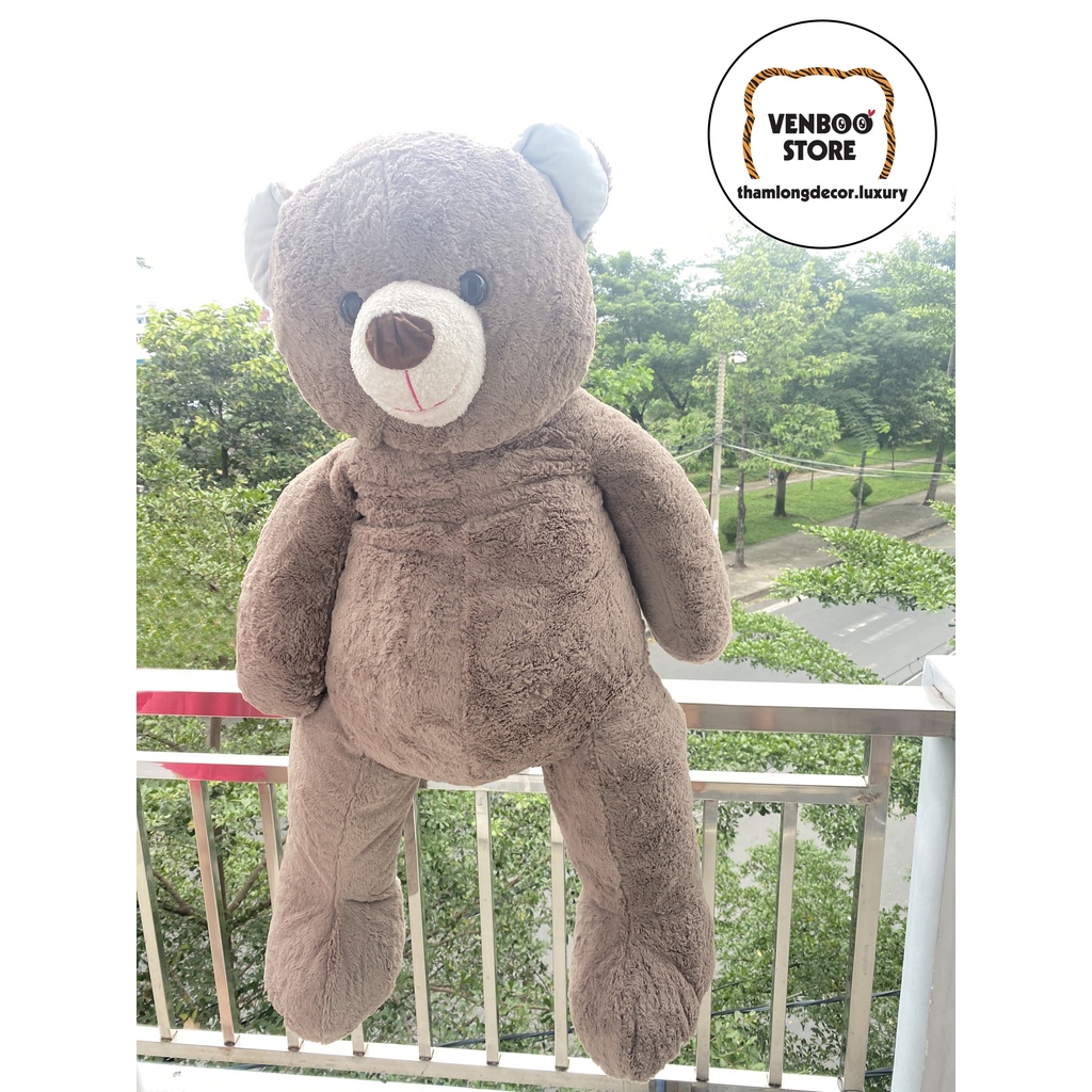 🐰 Gấu Bông Teddy 1m2 | gối ôm hình thú nhồi bông siêu mịn | vỏ gấu bông vỏ thú nhồi bông