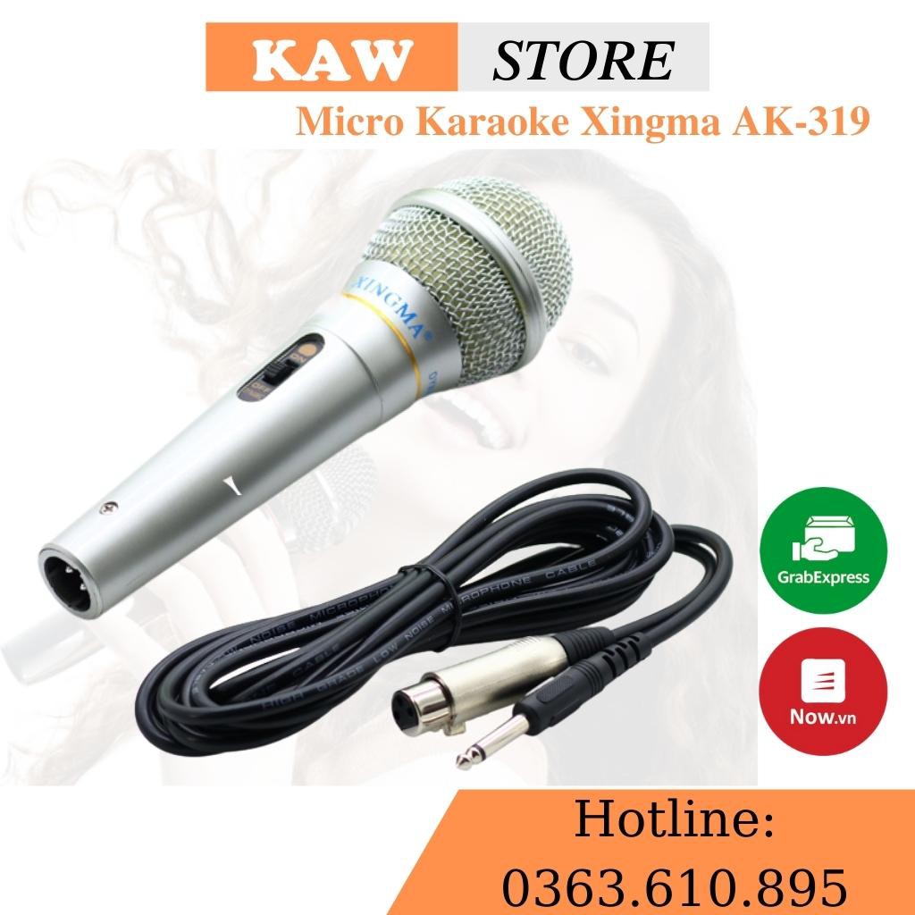 Mic hát karaoke, Micro Karaoke XINGMA AK-319   LỖI 1 ĐỔI 1