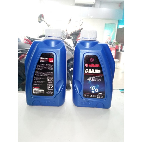 Dầu nhớt xe máy YAMAHA , dầu 800ml