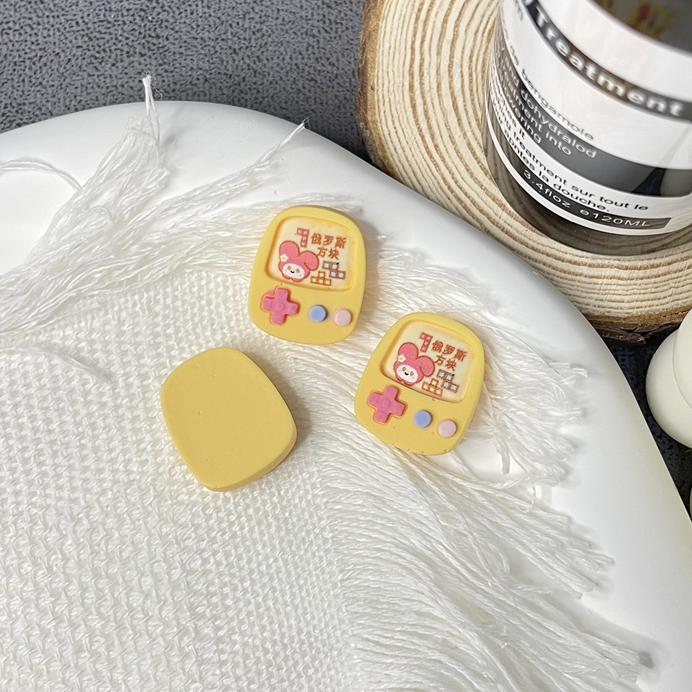 Máy trò chơi mô phỏng Resin phụ kiện dép Crocs charm DIY khóa giày crocs jibbitz Nhựa trang sức Phụ kiện trang trí giày crocs nút trang trí điện thoại di động Nắp đậy / Khung ảnh / Cốc nước / Túi Nguyên liệu làm phụ kiện handmade sáng tạo
