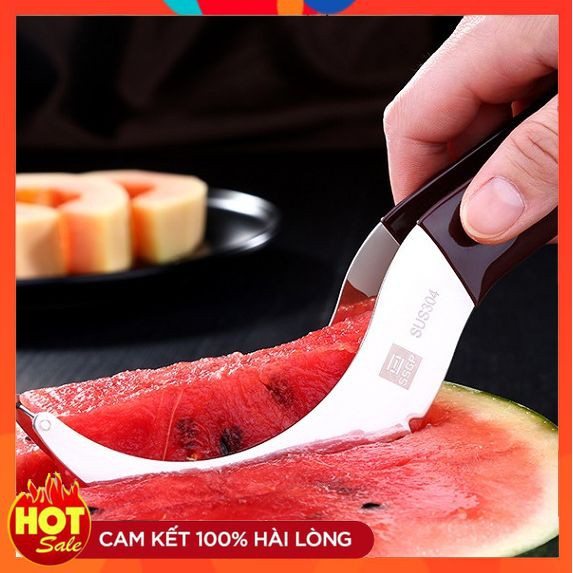 Dụng Cụ Cắt Dưa Hấu Sáng Tạo Chất Liệu Inox Chống Gỉ