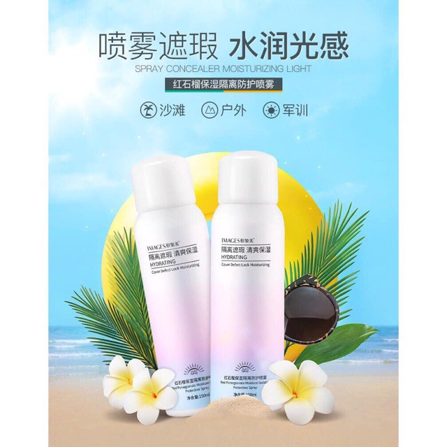 [Mã MASK2610K giảm 10K đơn từ 50K] [ LẺ RẺ NHƯ BUÔN ] ✅Xịt chống nắng bảo vệ tốt cho làn da HYAHQIAO 150ml | BigBuy360 - bigbuy360.vn