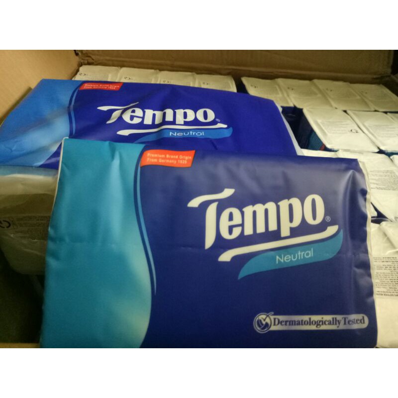 [Mã 267FMCGSALE giảm 8% đơn 500K] #Hot - Khăn giấy rút Tempo 4 lớp gói 90 tờ