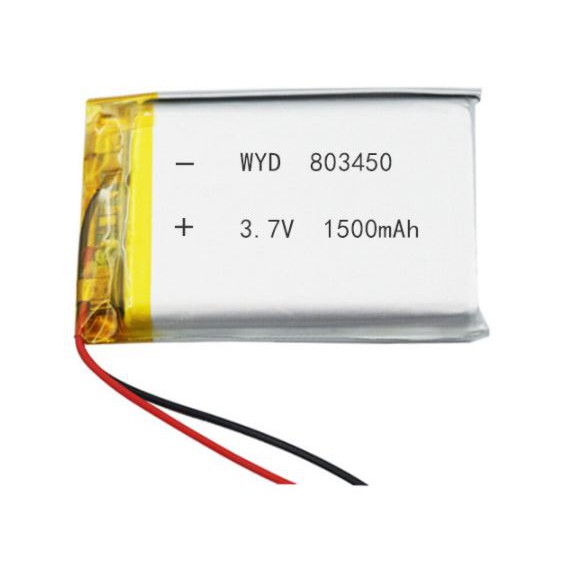 Pin Lithium - Ion 3.7V 803450 1500mah