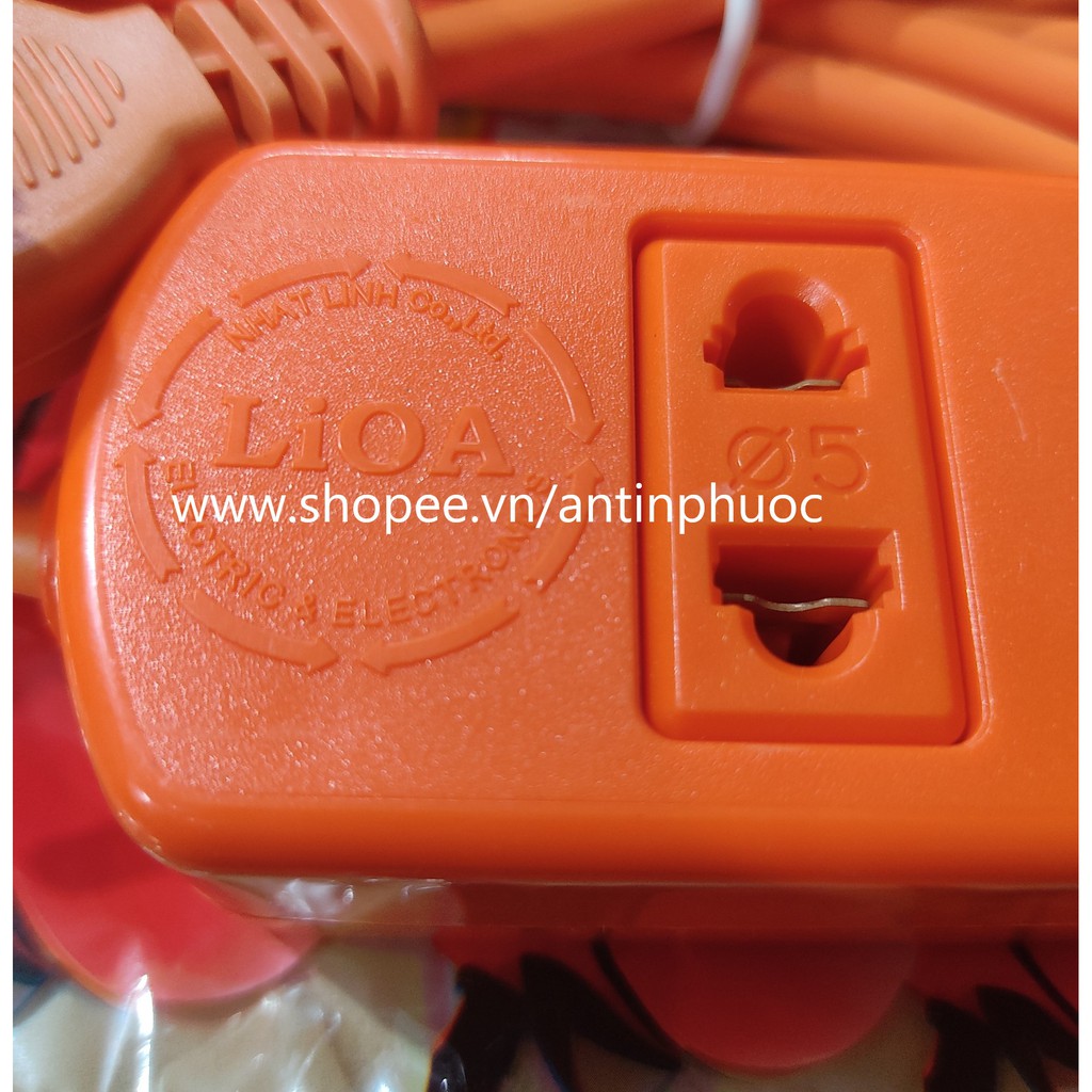 Ổ cắm điện 3 ổ công suất cao LIOA - Ổ cắm điện loại tốt chịu tải cao 15A-3300w LIOA S3TC