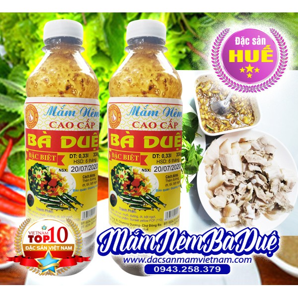 Mắm nêm Bà Duệ Huế