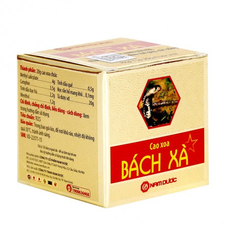 Viên khớp Bách Xà - Cao xoa Bách Xà - Giảm đau nhức, mạnh gân cốt