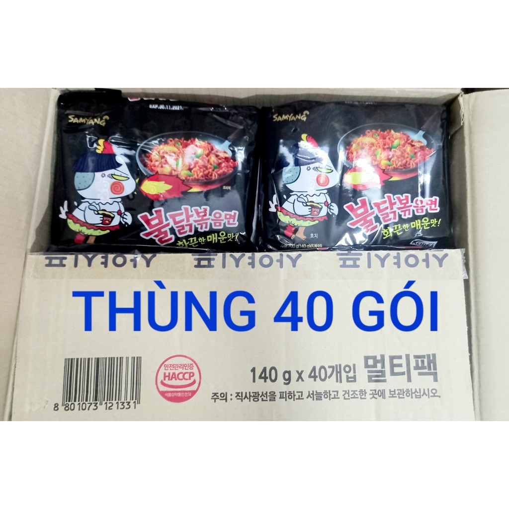 mì gà cay hàn quốc samyang 140 gr gói