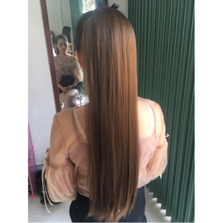 Tóc giả cột ❤️freehsip❤️ tóc giả cột thẳng siu dày