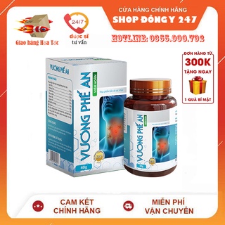 ✅ Vương Phế An Plus 👍[Freeship] ❤️– Hỗ trợ làm giảm đau rát họng do ho kéo dài, giúp bổ phế, giảm ho, loãng đờm(Lọ 60 g