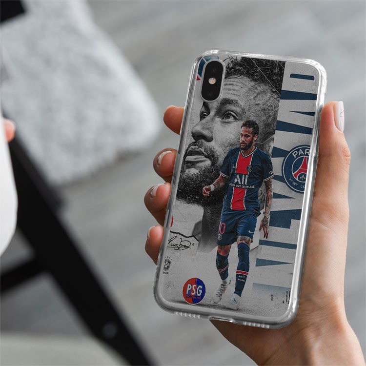 Ốp Lưng cậu thủ Neymar ốp điện thoại neymar ở paris cực đẹp dành cho Iphone 5 đến 12 Promax BAR20210017