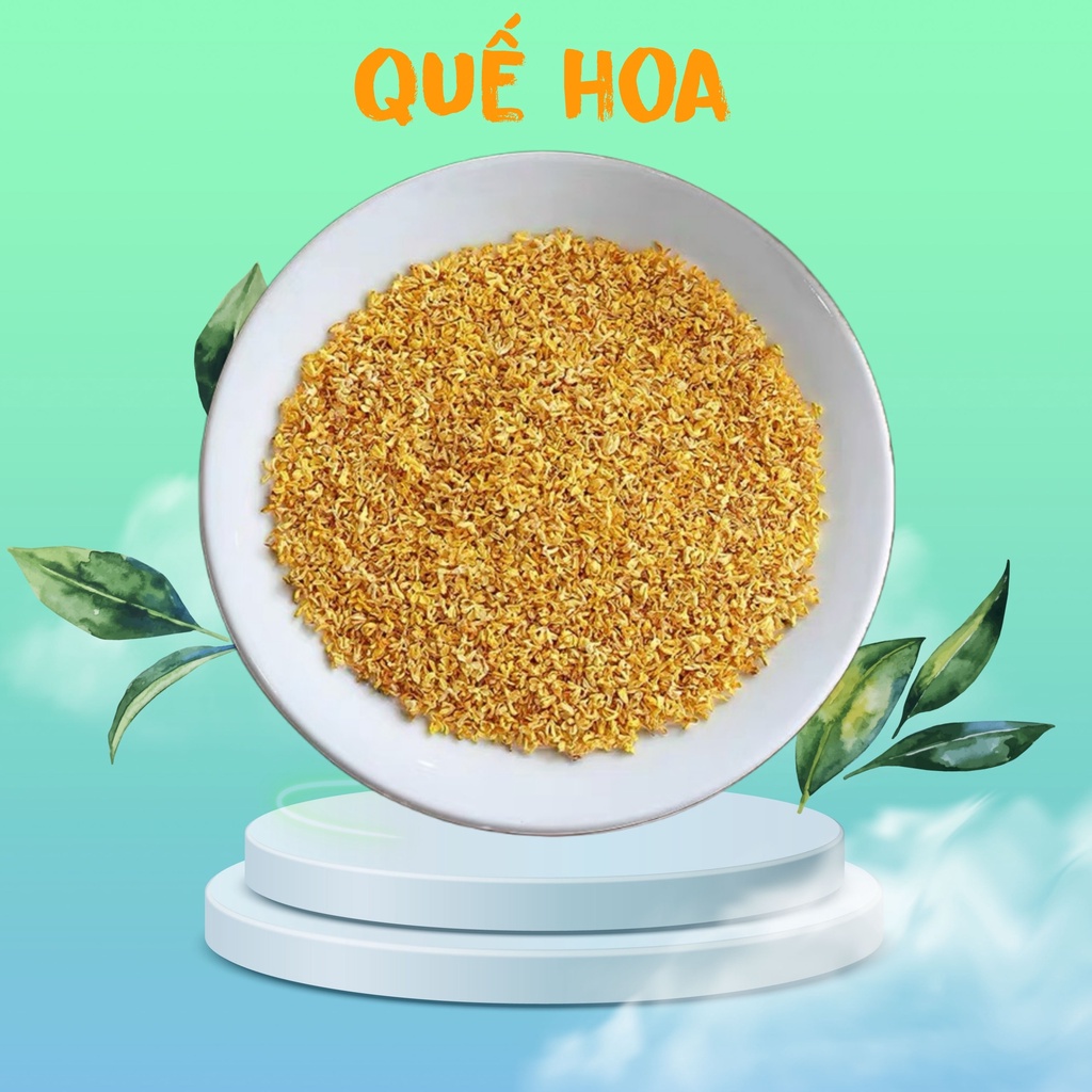 Trà quế hoa vàng óng thơm ngát