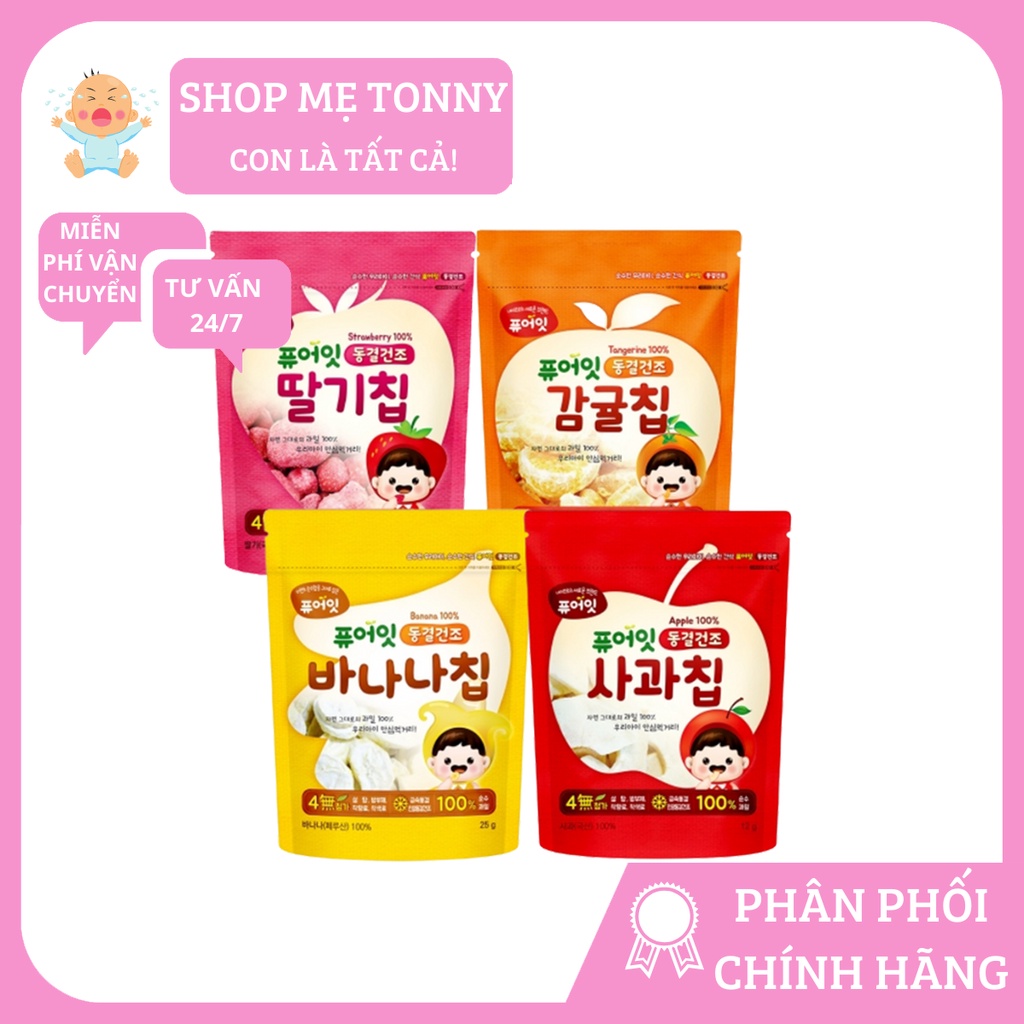 Hoa quả sấy lạnh PURE EAT ( date 2022)