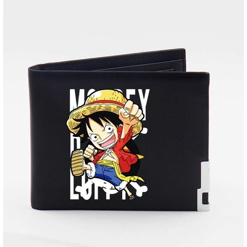 Ví tiền in hình nhân vật Anime One Piece độc đáo