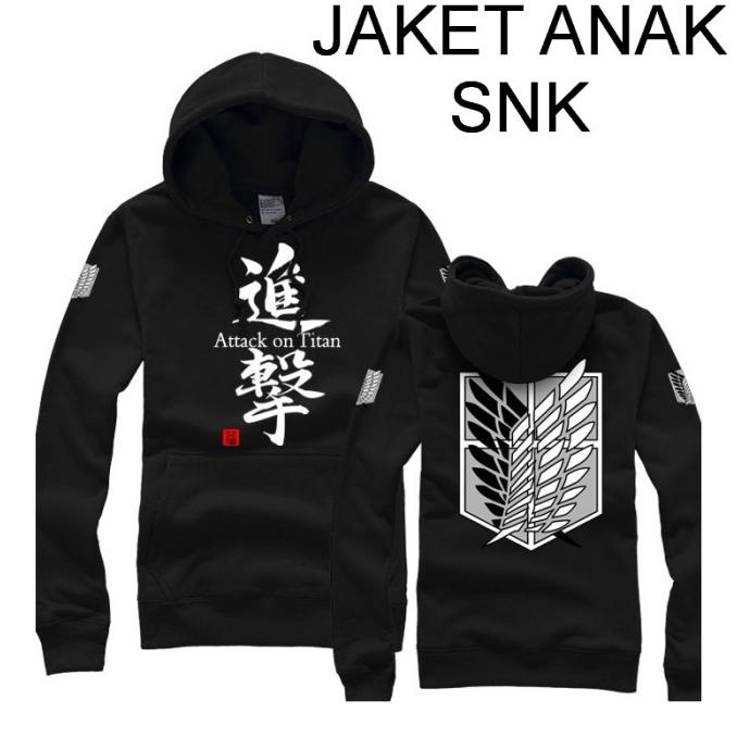 Áo Khoác Hoodie In Hình Anime Attack On Titan