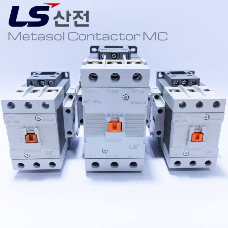 Contactor Khởi động từ 50A/65A 3 Pha LS Hàn Quốc Hàng Chính Hãng (MC-50a, MC-65a) Điện Áp 220V/380VA