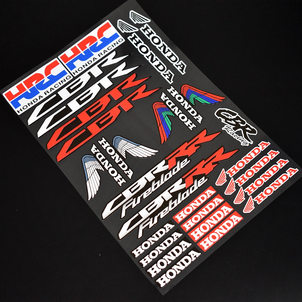 Miếng Dán Phản Quang Trang Trí Bình Xăng Xe Mô Tô honda cb500 cbr300r cb300f cbr150 cbr500r