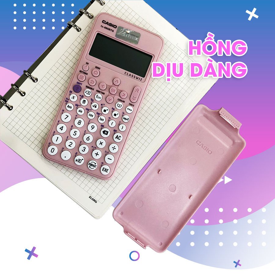 Máy tính cầm tay Casio Fx-880BTG - Thế hệ mới nhất - Dành cho học sinh Cấp 2,Cấp 3 - Được mang vào phòng thi
