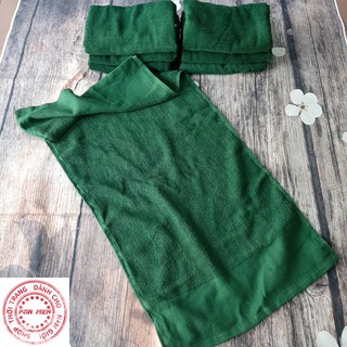 Khăn mặt màu xanh rêu