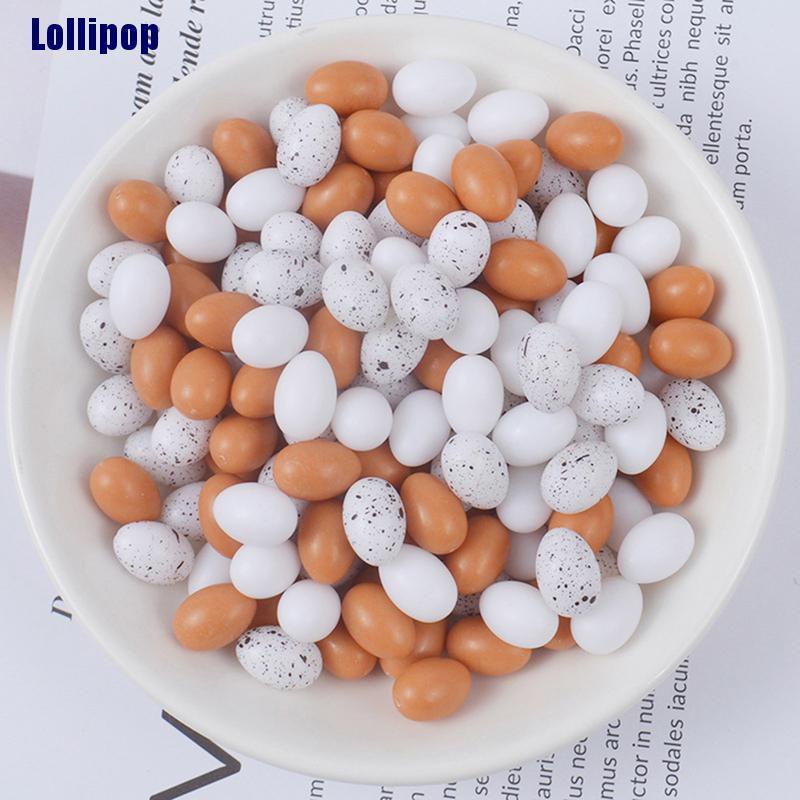 Set 10 mô hình quả trứng mini trang trí tiểu cảnh / nhà búp bê