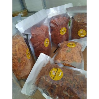 500gr khô mực xé sợi cay