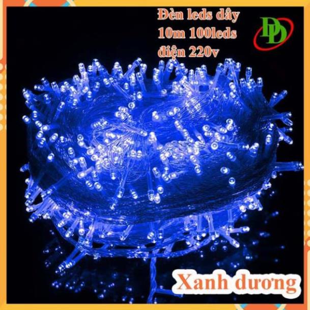 Dây Đèn Led 10m-100 leds trang trí noel - sân vườn - quán cafe
