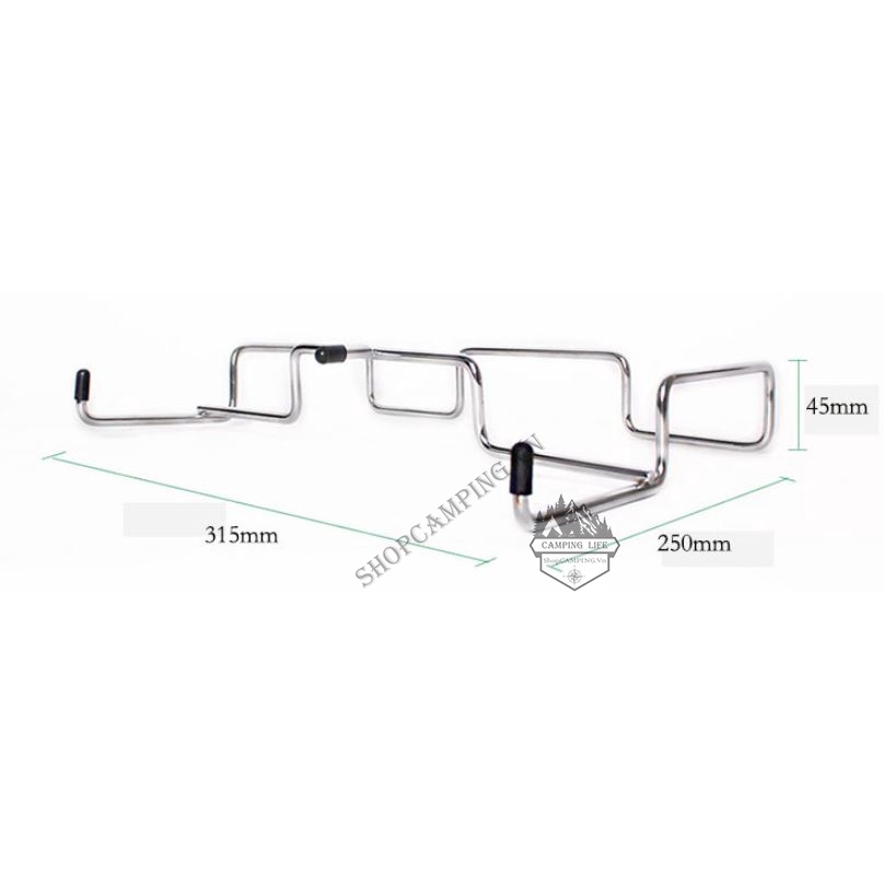 Giá treo túi đựng rác móc bàn tiện dụng