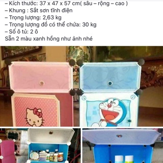 Tủ nhựa ghép mini để đầu giường
