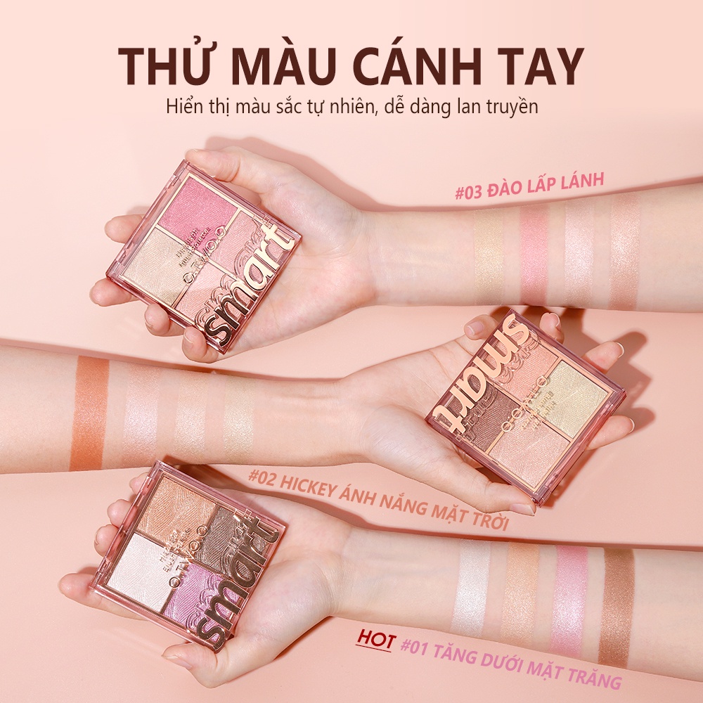Phấn Bắt Sáng Và Tạo Khối O.TWO.O Lâu Trôi Cao Cấp