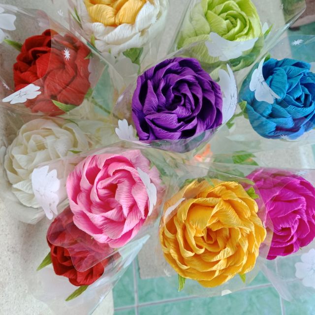 Hoa giấy handmade