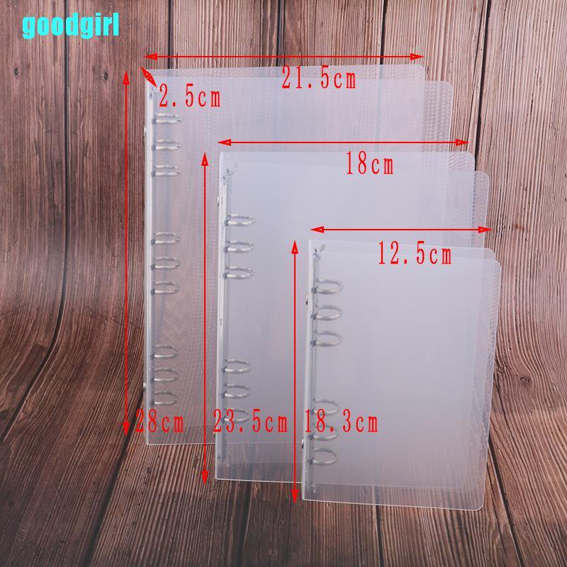 Bìa Đựng Tài Liệu Khổ A6 A5 B5 Trong Suốt Thiết Kế Sáng Tạo