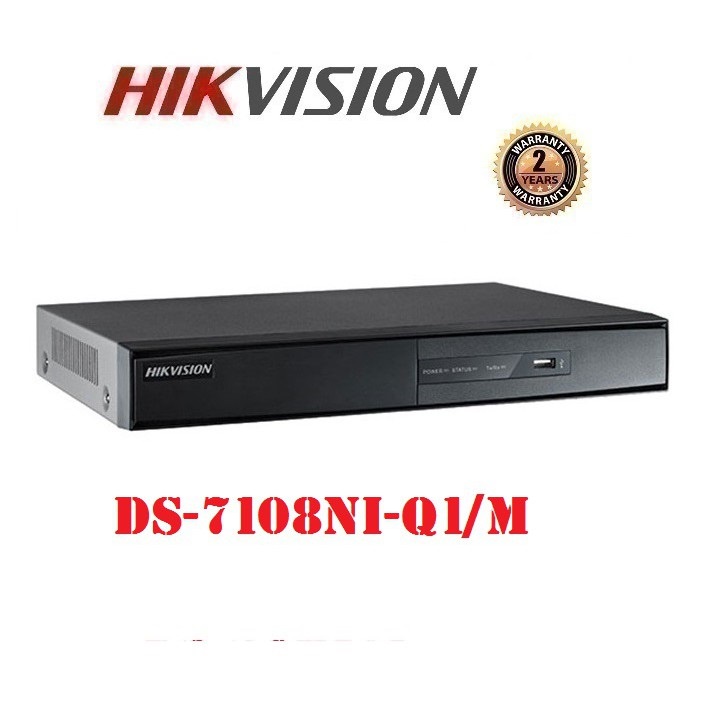 Đầu Ghi Camera IP 8 Kênh Hikvision DS-7108NI-Q1/M 4MP 2K - Hàng Chính Hãng