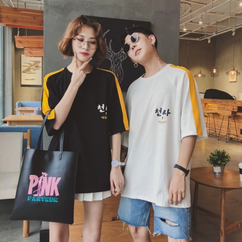 [ Cotton Dày] Áo Phông Nam Nữ Unisex From Rộng Tay Lỡ Chât Cotton Siêu Dày Xịn Mịn Đẹp Áo Thun Chữ Tàu Tôn Dáng Sáng Da