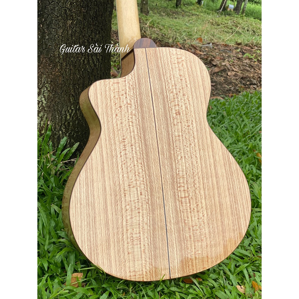 Đàn Guitar Acoustic Custom Mã ST-DC90 Chính Hãng ST.Real Guitar Sài Thành