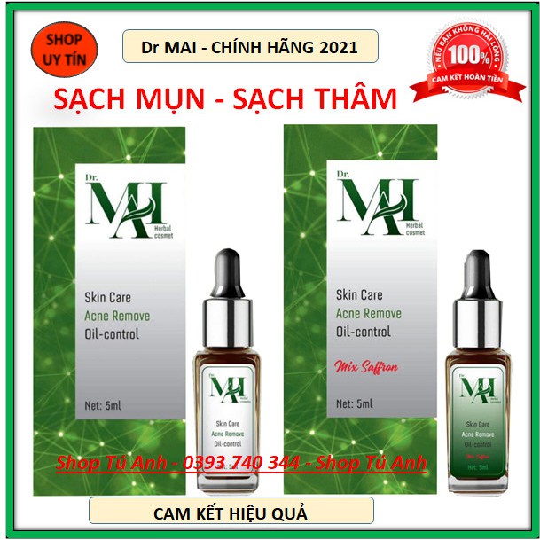 Dr Mai [CHÍNH HÃNG] thảo dược ngăn ngừa, lựa chọn hoàn hảo cho làn da mụn