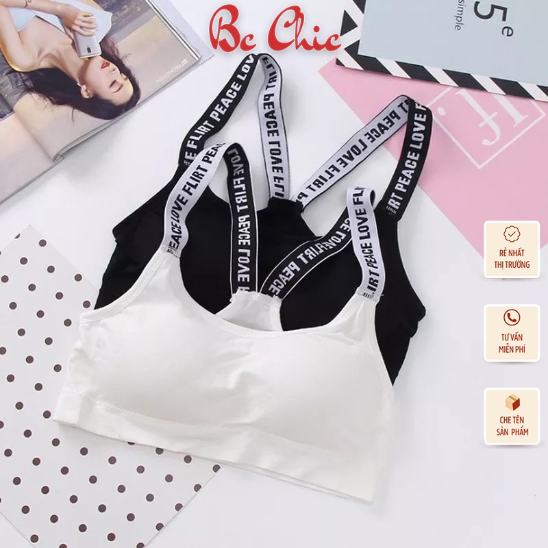 Áo bra tập gym/yoga dây chữ MS032 BC_CHIC LINGERIE